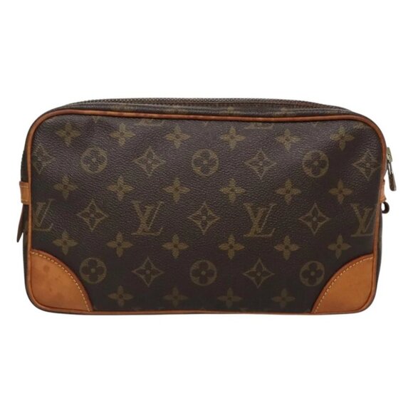 LOUIS VUITTON Monogram Marly Dragonne GM Clutch Bag M51825 LV Auth BA3510 - Picture 3 of 16